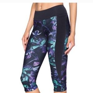 Blackmilk Midnight Hummingbird 3/4 Leggings